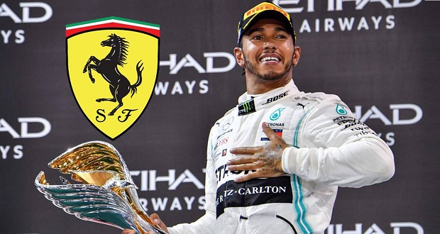 Bombazo en F1; Ferrari ficha a Lewis Hamilton